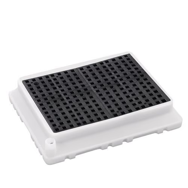 Long-Lasting Drip or Spill Polyethylene Lab Tray